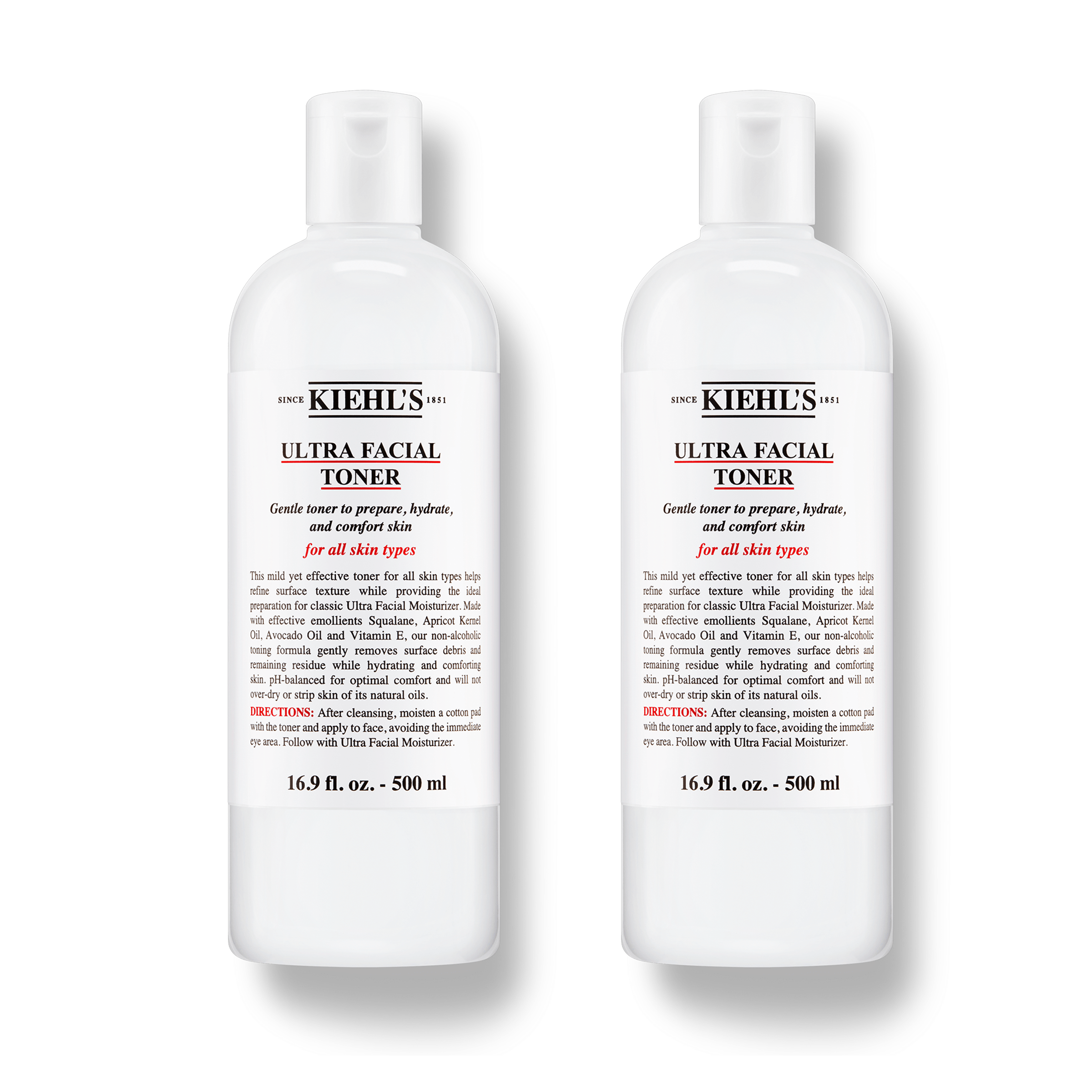 Kiehls Ultra Facial Toner 500ml Duo 78$